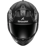 Capacete Shark Ridill 2 Molokai Mat Kws - Preto Cinza 