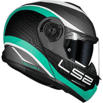 Capacete Ls2 Ff908 Strobe Ii Victory - Titanium/branco/azul