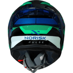Capacete Norisk Flow Pulse - Verde/azul