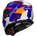 Capacete Norisk Ff302 District - Azul/branco