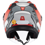 Capacete Texx Ugello Reisen - Vermelho/branco