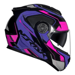 Capacete Norisk Ff345 Route Speedmax - Preto/roxo