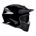 Capacete Norisk Darth - Preto Brilhante