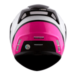 Capacete Norisk Ff345 Route Chance - Branco Rosa