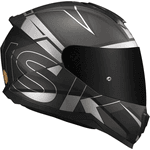 Capacete Norisk Ff802 Razor Axial - Preto Cinza