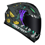 Capacete Race Tech Hit Lizard - Titanium