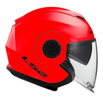 Capacete Ls2 Of570 Verso Vermelho