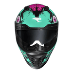 Capacete Race Tech Volt Croc - Aqua.