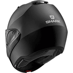 Capacete Shark Evo Es Blank - Preto Fosco. 