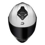 Capacete Race Tech Hit Monocolor - Branco.