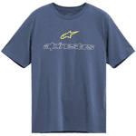 Camiseta Alpinestars Linear Trace - Azul