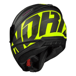 Capacete Norisk Ff802 Razor Full - Preto Fosco/amarelo