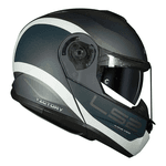 Capacete Ls2 Ff908 Strobe Ii Victory - Cinza Fosco/azul