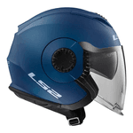 Capacete Ls2 Of570 Verso Azul Fosco 