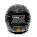 Capacete Fw3 Gtn Fox - Grafite/preto/branco