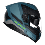 Capacete Race Tech Signal Gear - Azul Fosco Preto.
