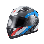 Capacete Texx Gladiator V3 Reisen - Vermelho/branco