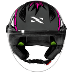 Capacete Norisk Neo Hyena - Cinza Rosa