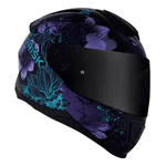 Capacete Norisk Ff802 Razor- Bloom - Preto Roxo
