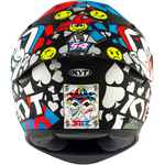 Capacete Kyt Tt Course Riccardo Rossi Replica 2022 - Branco Preto