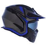 Capacete Norisk Darth Outline - Titanium Azul