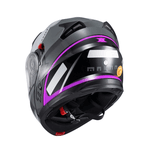 Capacete Texx Gladiator V3 Makan - Cinza/rosa