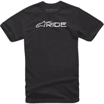 Camiseta Alpinestars Ride 3.0 - Preto Branco