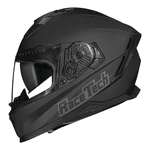 Capacete Race Tech Volt Monocolor - Preto Fosco.
