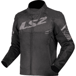 Jaqueta Ls2 Apex - Preta/cinza