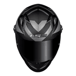 Capacete Ls2 Ff358 Starwar - Preto Prata.