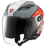 Capacete Texx Ugello Reisen - Vermelho/branco