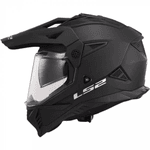 Capacete Ls2 Mx702 Pioneer Il - Preto Fosco