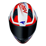 Capacete Race Tech Sector Slash - Branco/azul