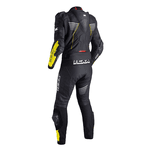 Macacão Texx Pista - 2 Peças - Preto/amarelo/vermelho