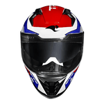 Capacete Race Tech Volt Track - Branco/azul
