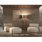 POLTRONA VOGUE CURVE - RUDNICK