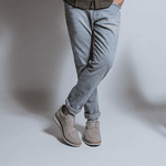 Sapato Loafer Elite Couro Premium Camurça Bege