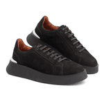 18001 Nobuck Preto Olimpo Preto/Branco