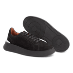 18001 Nobuck Preto Olimpo Preto/Branco