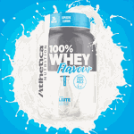 100% Whey Flavour Whey Protein Pote 900g Atlhetica Nutrition Leite