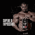 Dark Whey 100% Hardcore Whey Protein Concentrate 900g Darkness Baunilha