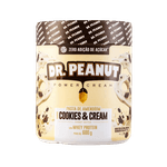 Pasta de Amendoin 600g Dr. Peanut Power Cookies Cream