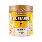 Pasta de Amendoin 600g Dr. Peanut Power Cream Leite em Pó