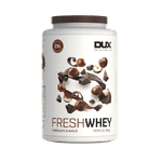 Whey Protein 3W Fresh Whey Pote 900g Dux Nutrition Lab Chocolate e Avelã