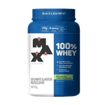 Whey 100% Whey Pote 900g Max Titanium Pistache com Chocolate Branco