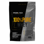 Whey 100% Pure Whey Refil 900g Probiótica Baunilha