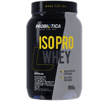 Whey IsoPro Whey Isolado Pote 900g Probiótica Baunilha