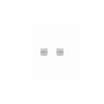 BRINCO REDONDO ZIRCÔNIA 3MM PRATA 925