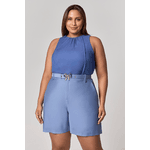 Short Alfaiataria Cinto Fivela Laço MySize - Image Winter 25