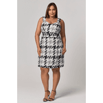 Vestido Curto Estampado Laço Alça MySize - Image Winter 25